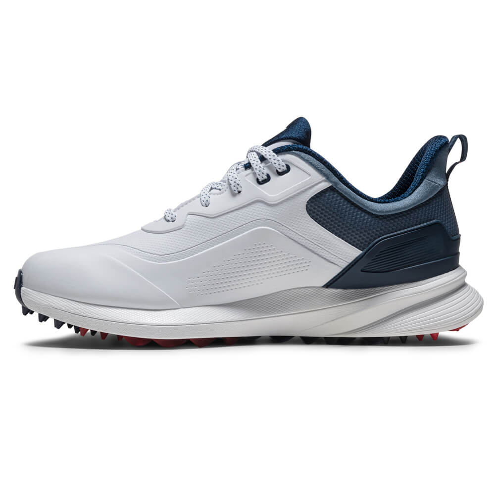 FootJoy PRO SL Golf Shoes - White/Blue/Red 56949 - Image 2