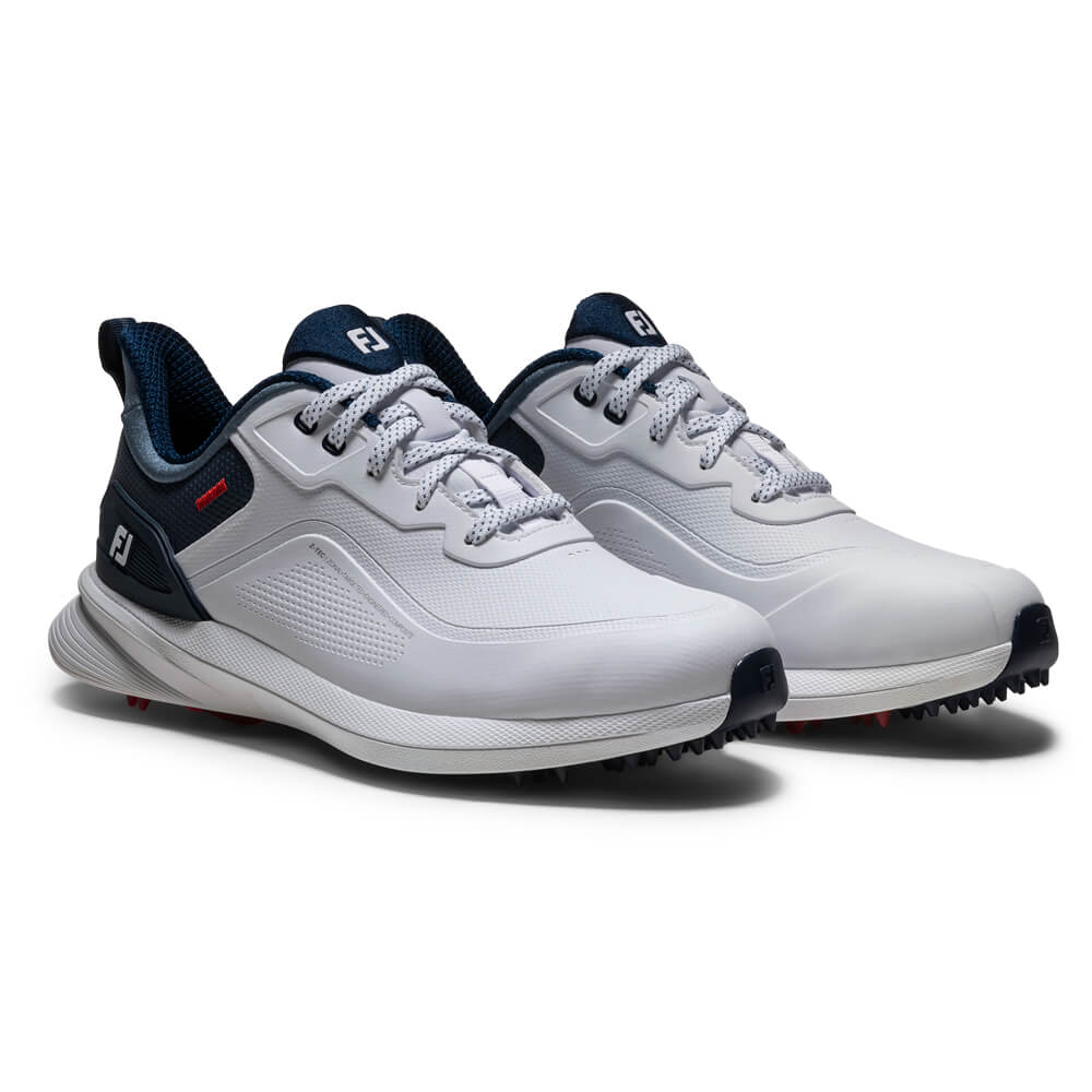 FootJoy PRO SL Golf Shoes - White/Blue/Red 56949 - Image 5