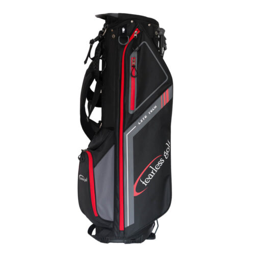 Fearless Lite Tech Stand Bag - Black/Red/Charcoal