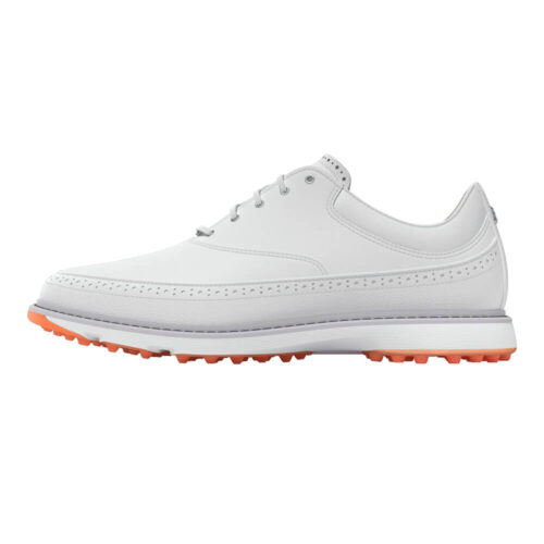 adidas MC80 Golf shoes - White/Scarlet/Navy JQ3456