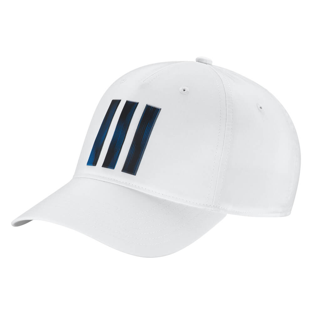 adidas 3-stripe Tour Cap - White JZ0445