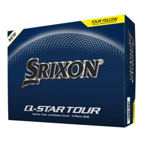 Srixon Q Star Tour 6 Golf Ball - Yellow (2026)