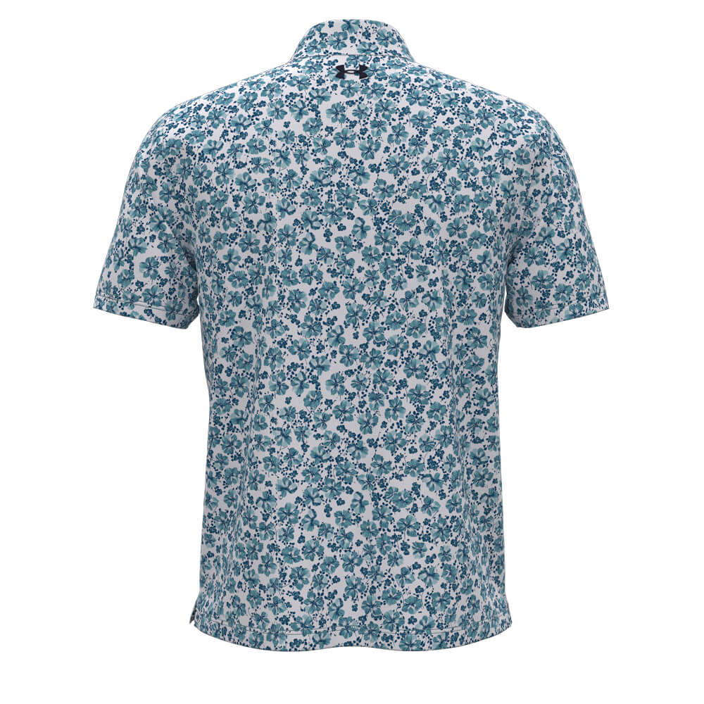 Under Armour Playoff 3.0 Shirt - White/Blue 1378677-123 - Image 2