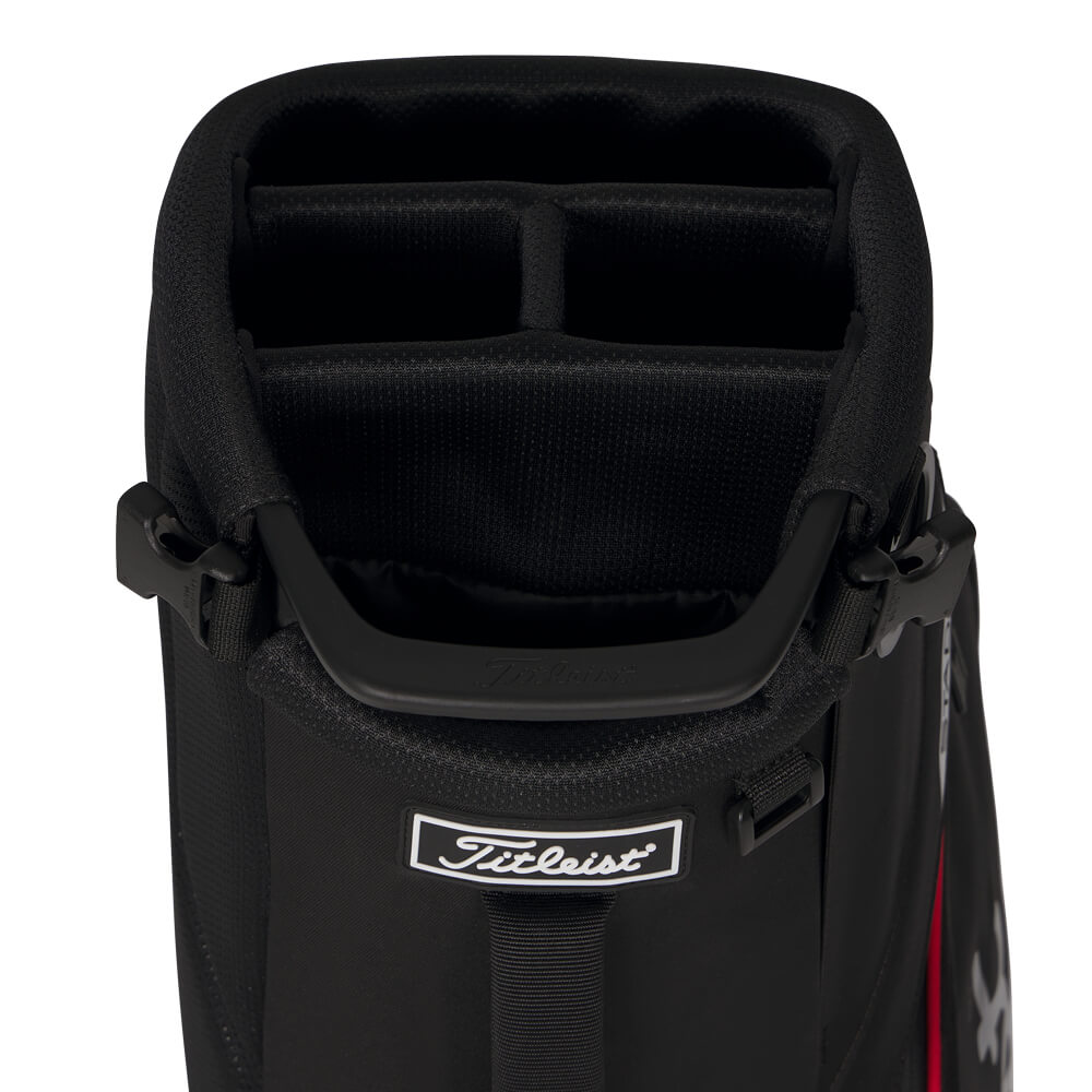 Titleist Players S4 SD Stand Bag - Black/Red/Graphite - Image 5