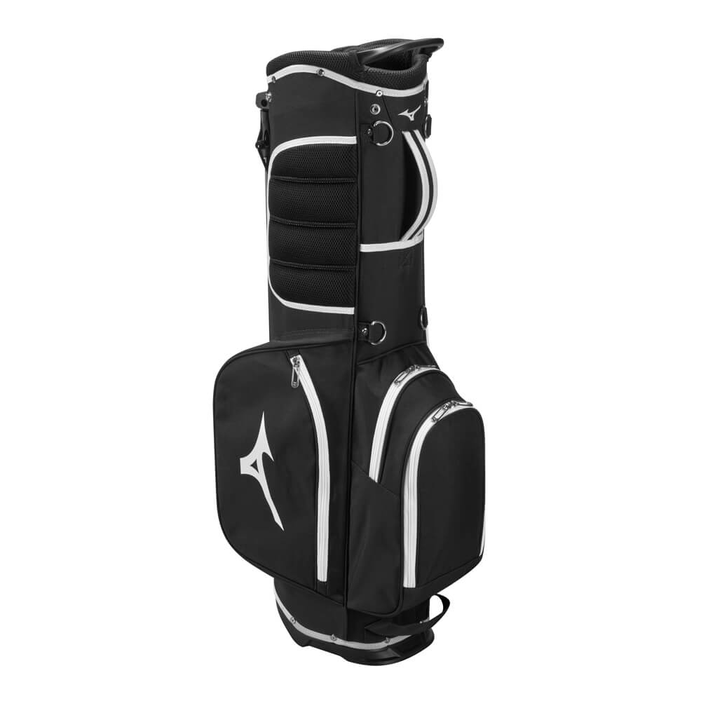 Mizuno Breeze Stand Bag - Black/White - Image 2