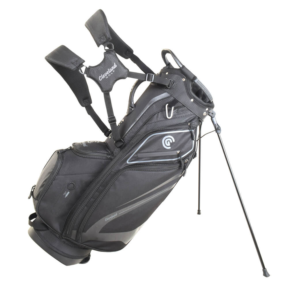Cleveland Saturday Stand Bag - Black