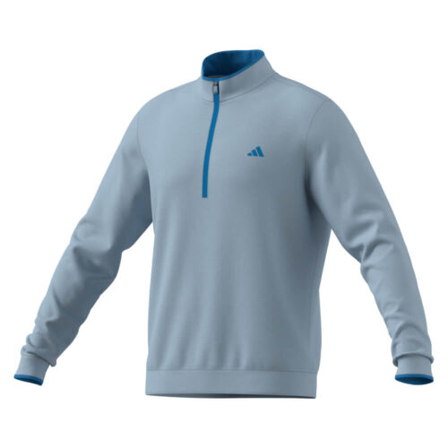 adidas Lightweight 1/4 Zip Windbreaker - Crystal KC4034