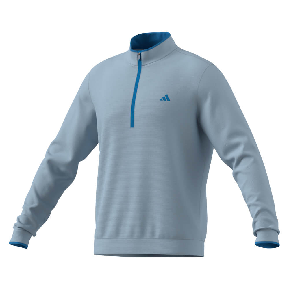 adidas Lightweight 1/4 Zip Windbreaker - Crystal KC4034