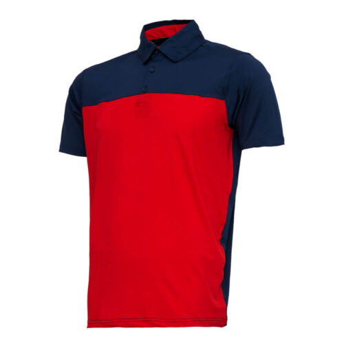 Cross Creek Colourblock Shirt - Navy/Red