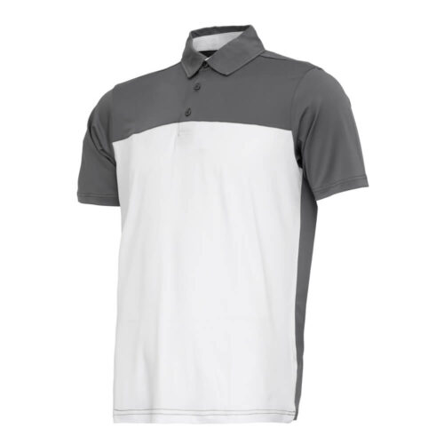 Cross Creek Colourblock Shirt - Charcoal/White