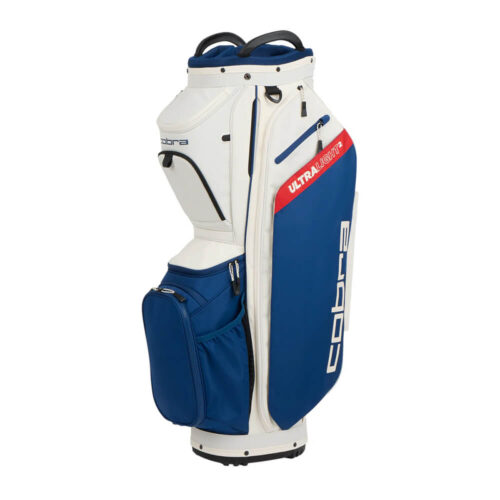 Cobra ULTRALIGHT 2 Cart Bag - Almond/Blue