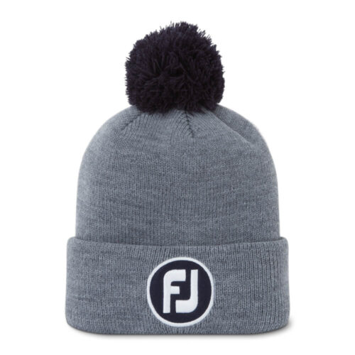 FootJoy Pom Pom Beanie - Grey