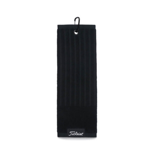 Titleist Tri-Fold Cart Towel - Black