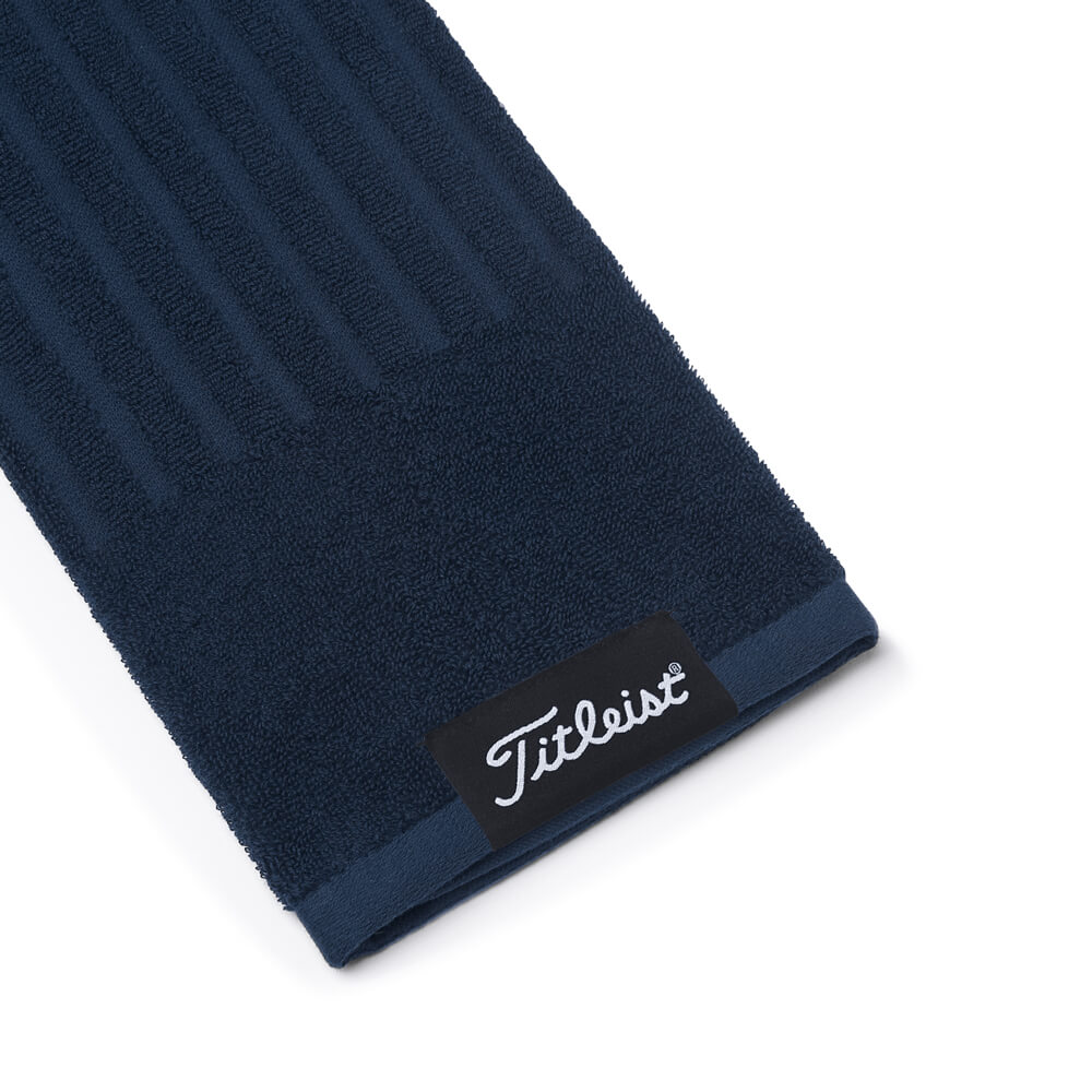 Titleist Tri-Fold Cart Towel - Navy - Image 2