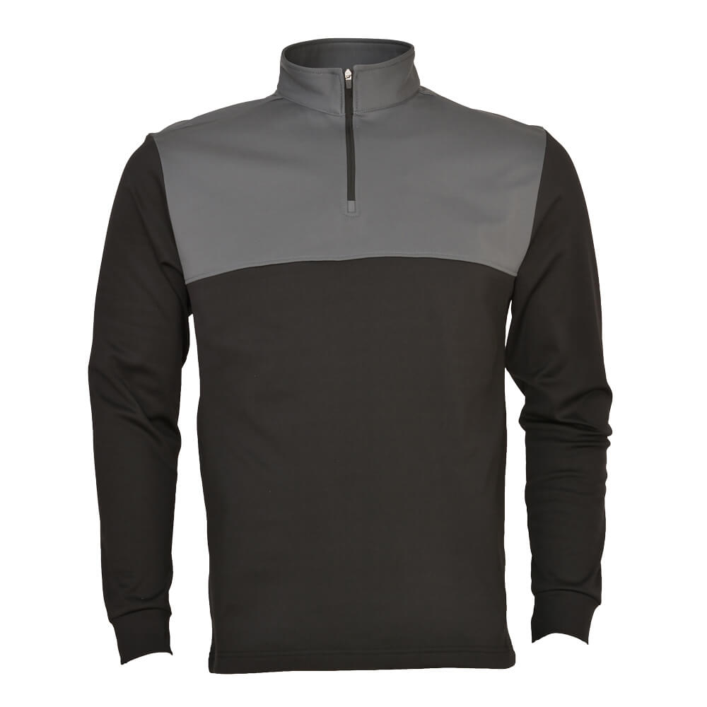 Cross Creek Colourblock Windbreaker - Grey/Black
