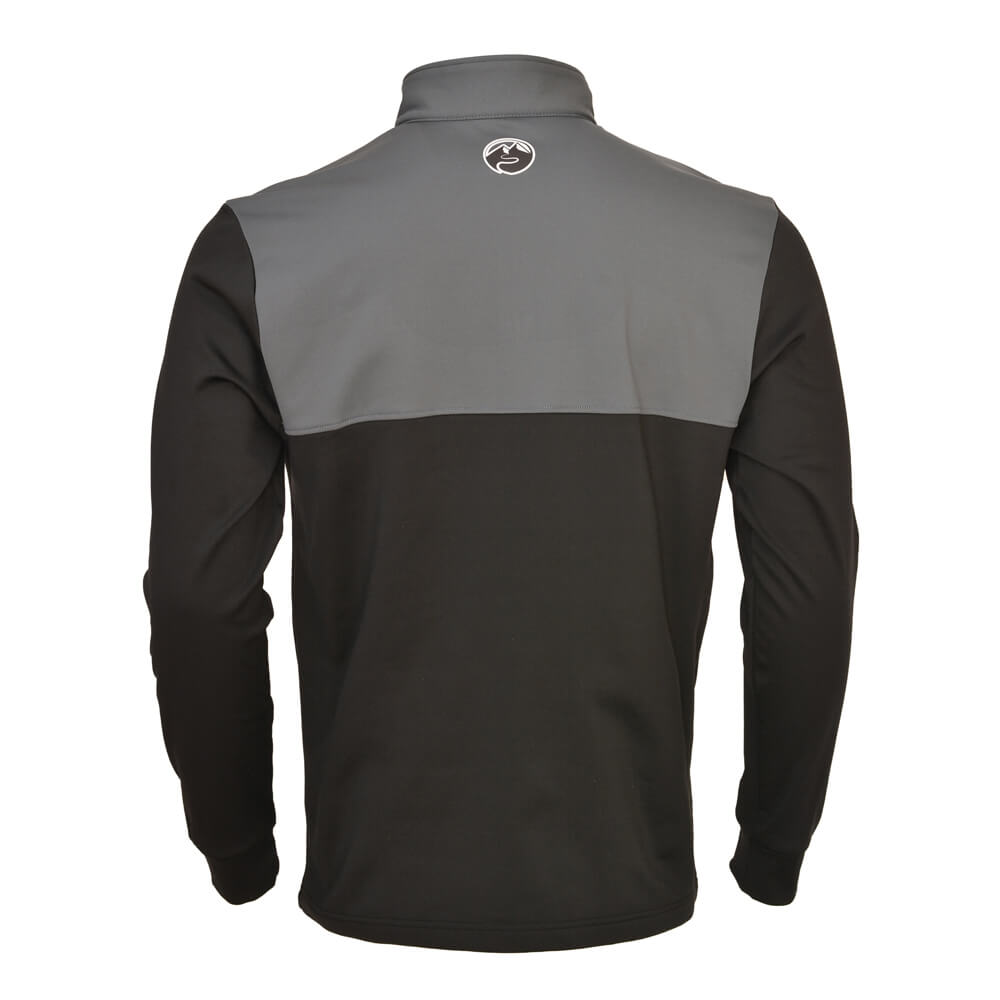 Cross Creek Colourblock Windbreaker - Grey/Black - Image 2