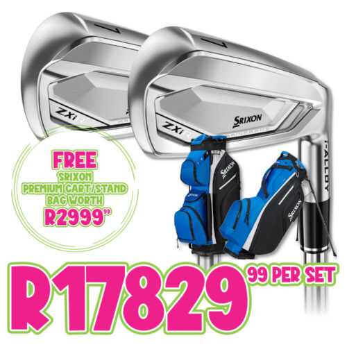 Srixon ZXiR Irons + FREE Bag