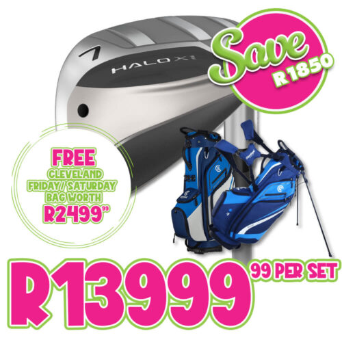 Cleveland XL Halo Irons + FREE Bag
