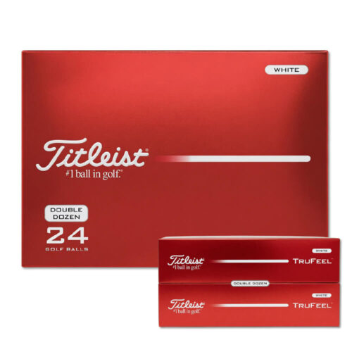 Titleist TruFeel Double Dozen Balls - White