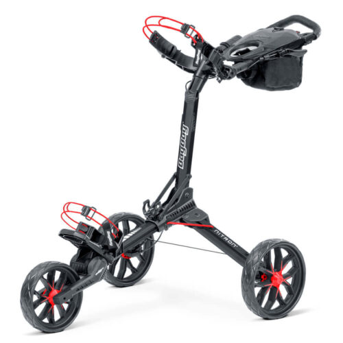 Bag Boy Nitron Push Cart - Black/Red