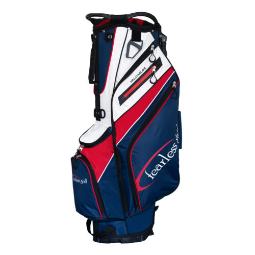 Fearless Deluxe Stand Bag - Navy/White