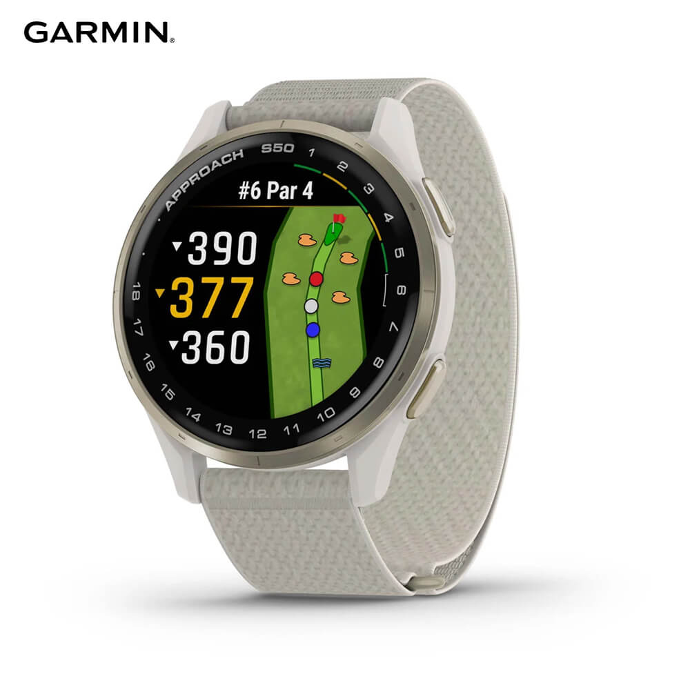Garmin APPROACH S50 - Cream Gold