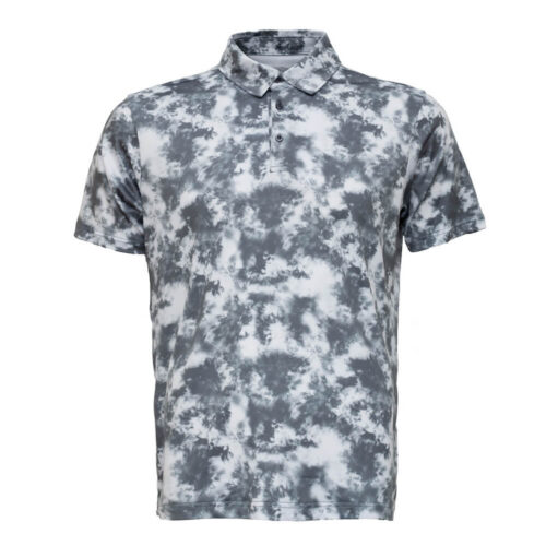 Cross Creek Tie Dye Shirt - White/Charcoal