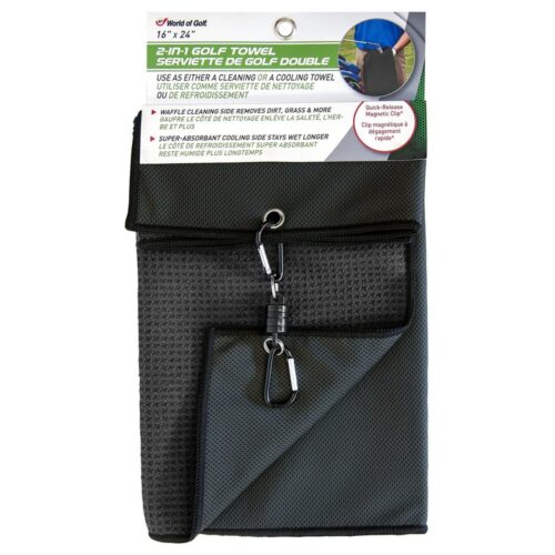 WOG Waffle Dual Grey Towel (JR1096)