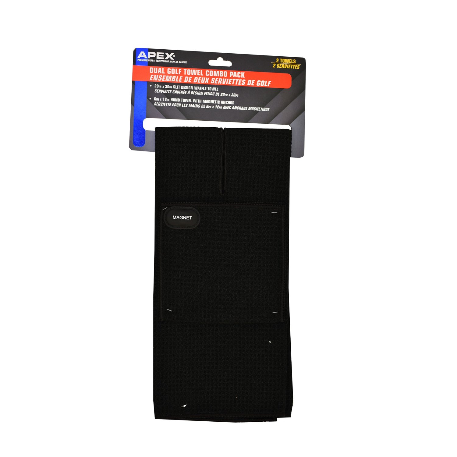 WOG Dual Black Towel (JR1441)