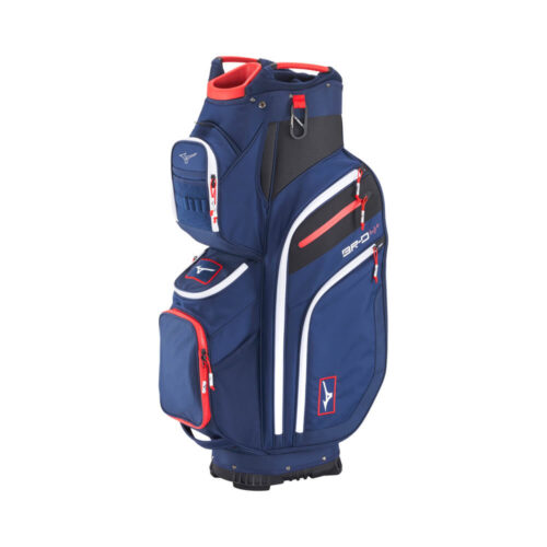 Mizuno BR-D4 Cart Bag - Navy/Red