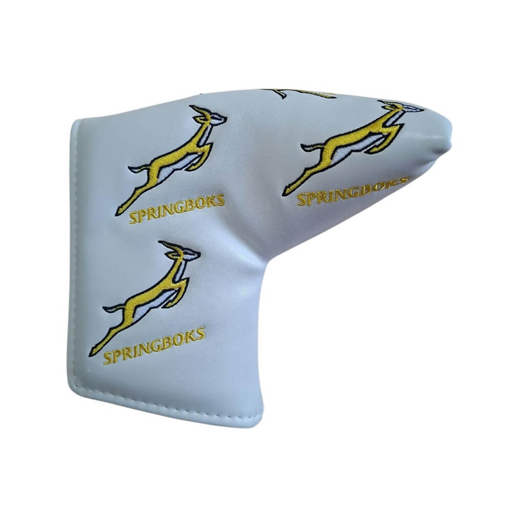 Springbok Blade Putter Cover - White